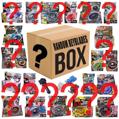 Takara Tomy Metal Fusion Beyblades Fury Masters - 7 Random Beys + 2 Accessories!