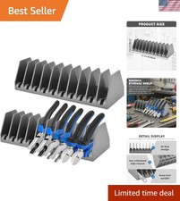 2pcs Plier Organizer Rack 10 Slot Tool Holder For Toolbox Drawer Wrench Storage