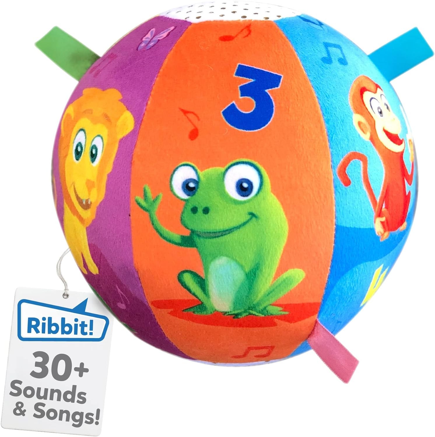Funny Interactive Baby Ball With Music And Sound Effects For Ages 12 Months