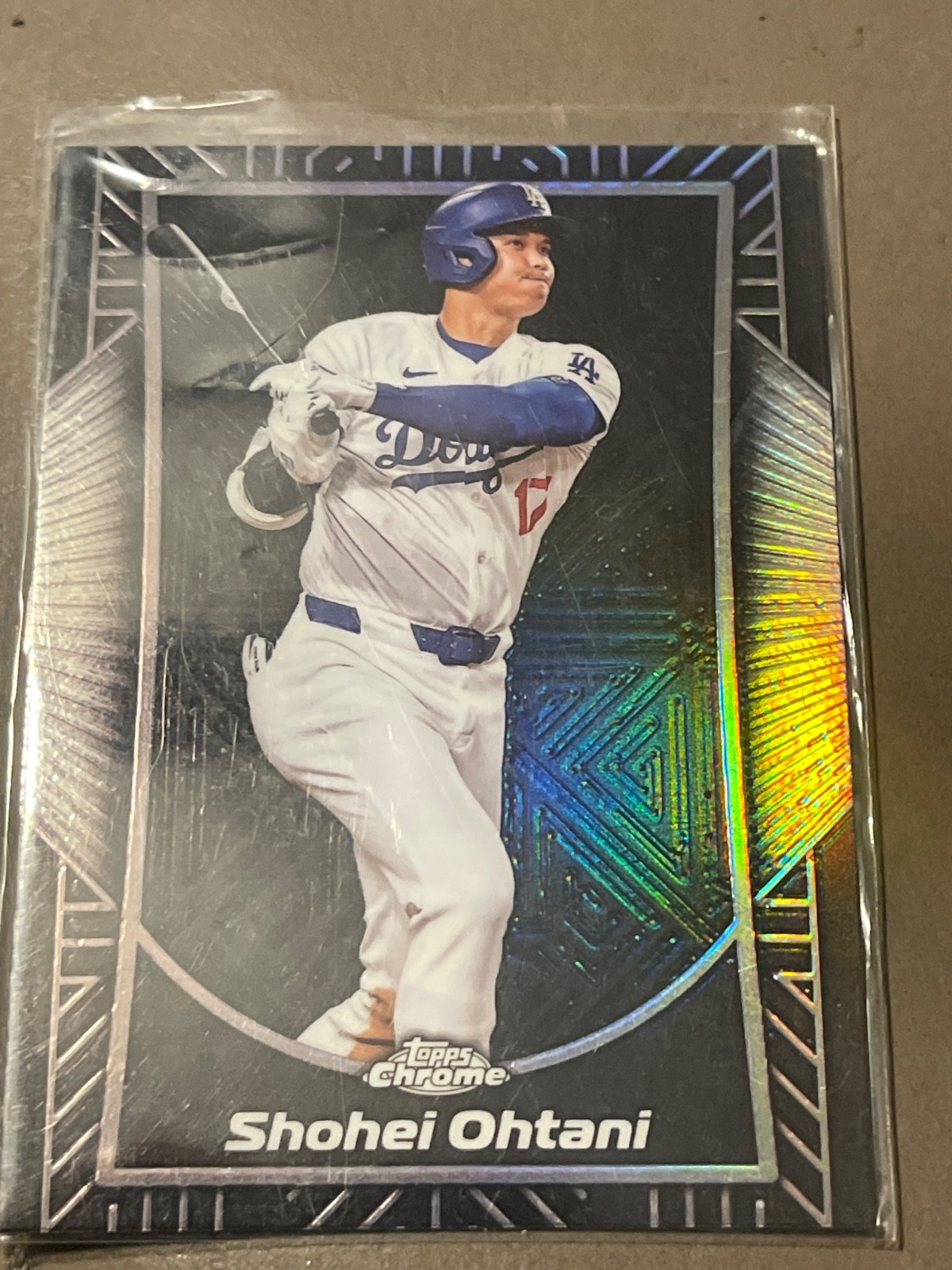 2025 Topps Chrome - Shadow Etch Shohei Ohtani #SE-1