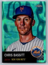 Chris Bassitt Aqua Lava Refractor /299 2022 Topps Chrome #18