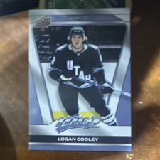 Upper Deck 2025-26 MVP Logan Cooley #105 Utah Mammoth NHL Hockey Card