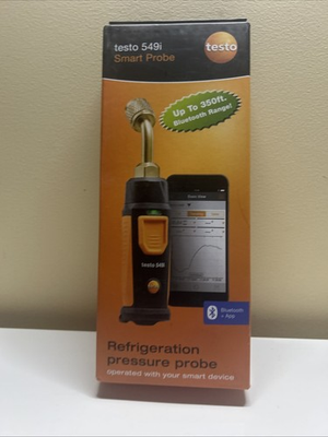 #ad Testo 0560 2549 03 549i High Pressure Gauge 2nd Generation 45 Degree $85.00