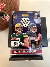 2024 MOSAIC NEW NFL FOOTBALL Pack from Blaster Box Look4 B. NIX, J. DANIELS RC