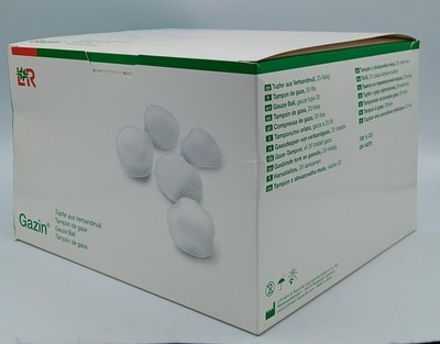 GAZIN Tupfer pflaum.steril 2+3 Schutzr.o.RK, Inhalt: 125 ST REF 14962