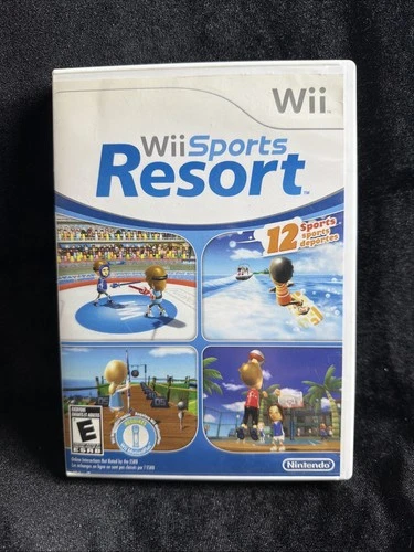 Wii Sports Resort (Nintendo Wii, 2009) - No Manual - Tested - Working!