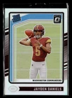 2024 Donruss Optic Jayden Daniels Rated Rookie Holo Prizm Commanders RC #248