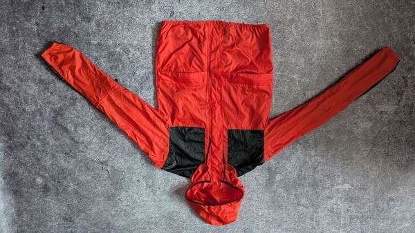 Men The North Face Windbreaker Red 36