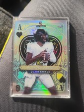 2024 Wild Card 5 Card Draw Sheduer Sanders PRC 1/3 Refractor Ace of ❤️