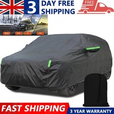 Waterproof 6 Layer Car Cover Heavy Duty Cotton Lined UV Protection S M XL XXL