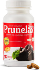 Prunelax Ciruelax Regular Strength Laxative Tablets - Natural-Ingredient Based L