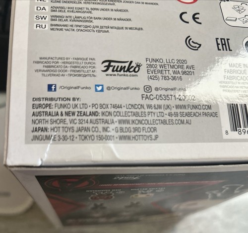 Figura Funko Pop Marvel Viuda Negra Negra Roja 609 - Caja Dañada. - Imagen 5 de 6