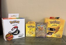 Polaroid Go Gen 3 Pok mon Pikachu Ltd Edition Camera w/film, album, Pikachu card