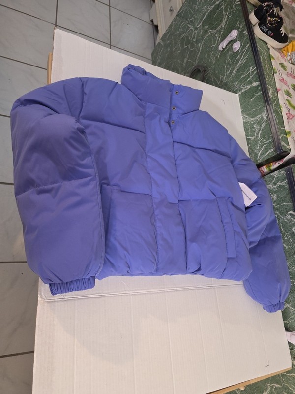 Blue Girls Size Small New with Tags Long Sleeve Puffer Jacket