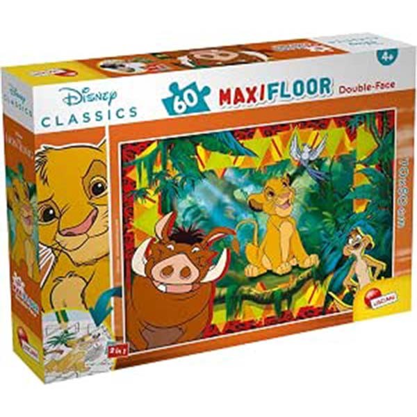 DISNEY PUZZLE DF MAXI FLOOR 60 RE LEONE