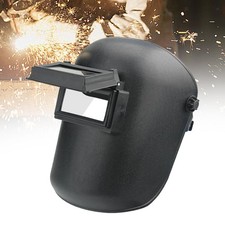 Flip Front Welding Masks 180° Rotation Adjustment Works Safe Equipment Large