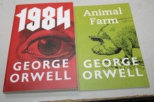 1984 & Animal Farm Set by George Orwell - BRAND NEW .