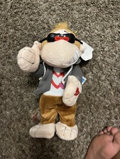 NWT Valentines Singing Dancing Animated Monkey Plush Doll
