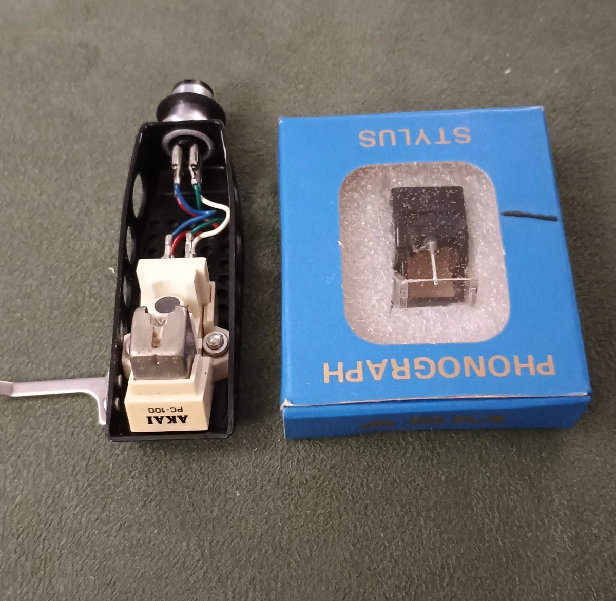 Cerniere Per Coperchio Akai Pro BT500 Giradischi Paio Di Antipolvere - Foto 8