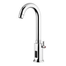 GGM Gastro Premium Einloch Mischbatterie - mit Infrarot-Sensor & hohem,
