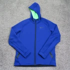 Nike Hoodie Mens XL Blue Therma Fit Sphere Max Training Jacket Full Zip 688475