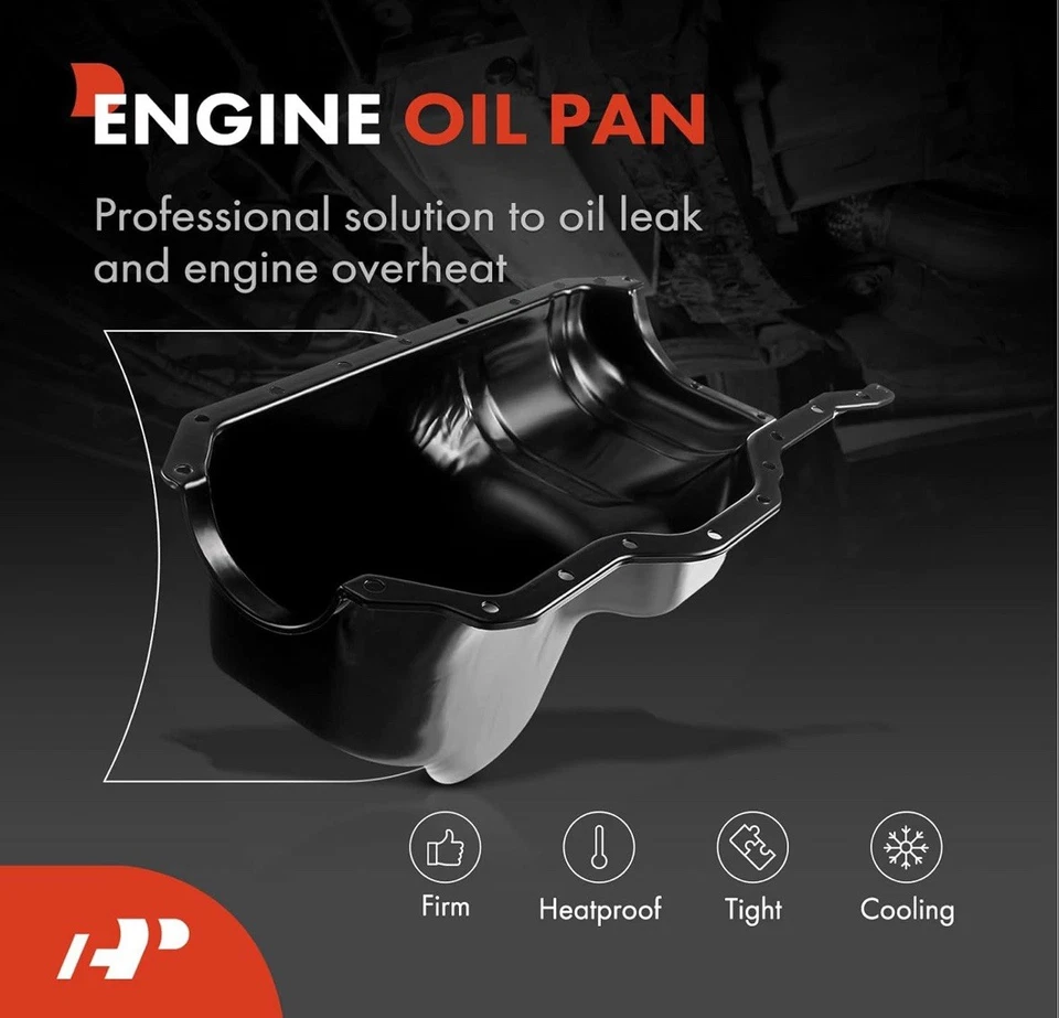 Pan de aceite del motor ATP 103055 para modelos seleccionados de Chevrolet GMC 88-95 Foto 2 de 4