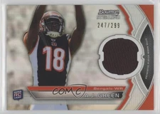 2011 Bowman Sterling Relics Refractor 247/299 AJ Green #BSR-AJG Rookie RC k4s