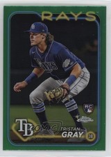 2024 Topps Chrome Green Refractor 54/99 Tristan Gray #8 1g5d