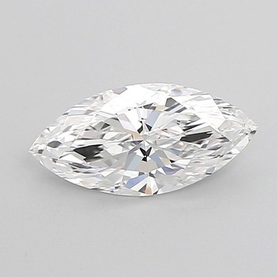 Lab Grown 1.50 Ct MARQUISE Cut IGI Certified CVD Diamond D Color VS1 Clarity