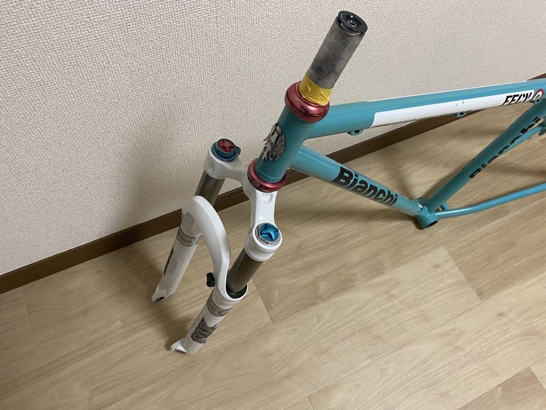 Bianchi Ferro Cavallo 26 ディスクフレームセット Bianchi Ferro Cavallo 26 ディスクフレームセット ビアンキ唯一