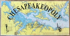 Chesapeakeopoly Board Game Uncut