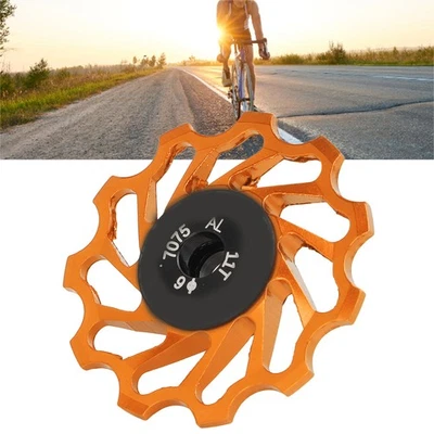 Mountain Bike Rear Derailleur Wheel 11T Metal Ceramic Rear Wheel Guide Roller