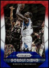2015-16 Panini Prizm #214 Gorgui Dieng Red, White & Blue Prizms E1