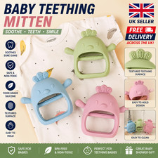 Baby Teething Toy Teething Mitten for Babies Silicone Baby  Anti-Drop