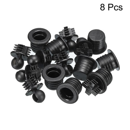 Haut-parleur Grille Guides Noir Boule Douille Dia 10,7mm pour Haut-parleur Set 8 - Photo 3/6