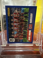Panini FIFA World Cup 2026 Gold Stickert Blue Crumple Team Norway #NOR13