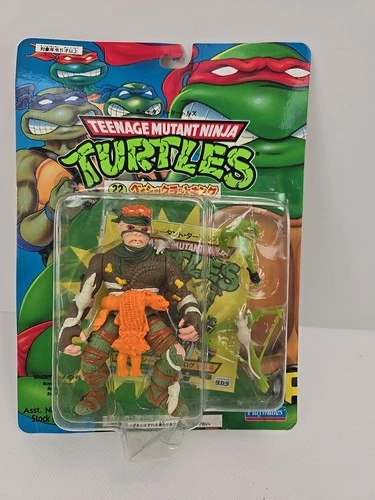 Rare & VTG 1989 TMNT RAT KING Teenage Mutant Ninja Turtle NEW SEALED W/ Manual