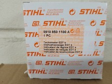 New Genuine Stihl Tachometer Edt 9 Tach 5910-850-1100 Oem New Genuine Stihl Tachometer Edt 9 Tach 5910-850-1100 Oem
