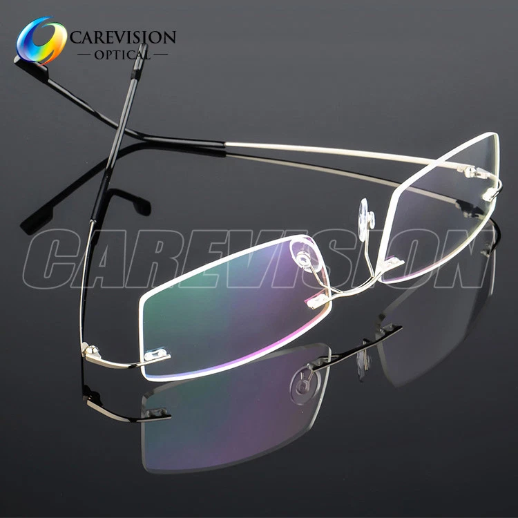 Rimless flexible eyeglasses sale