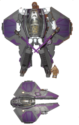 Transformers Star Wars MACE WINDU Jedi Starfighter 2006 crossovers