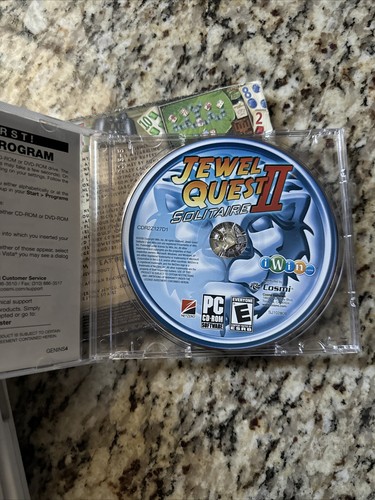 Jewel Quest Solitaire II 2 (2007 PC CD-ROM Win XP/2000/ME/98 - Picture 3 of 4