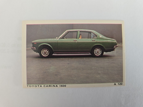 Dandy Gum Confectionary 1970 Cars & Bikes #A120 VINTAGE RARE Produced - Denmark