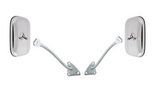 1955 1956 1957 1958 1959 Chevy Gmc Truck 3100 Stainless Side Mirrors Rhlh Pair 1955 1956 1957 1958 1959 Chevy Gmc Truck 3100 Stainless Side Mirrors Rhlh Pair