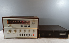Dynaco Stereo 120 Amp With Fm5 Tuner And Pat 4 Preamp- In Rare Wood Case