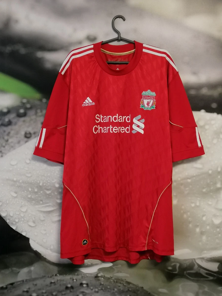 Liverpool 2010 2012 home football shirt jersey camiseta Adidas