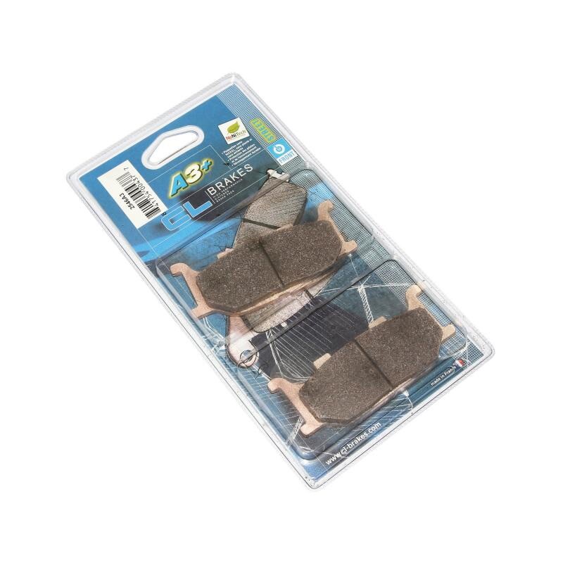 Plaquettes de frein Carbone Lorraine 2546A3+ en métal fritté pour moto