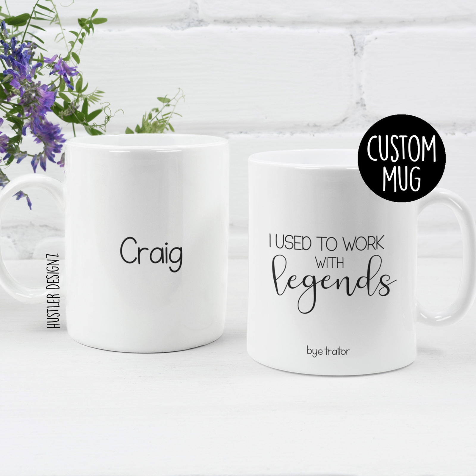 I Used To Work With Legends Personalized Mug Coworker Leaving Coworker Mug