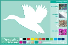 DUCK Silhouette cut vinyl decal #1 car truck window Duck Hunting Sticker