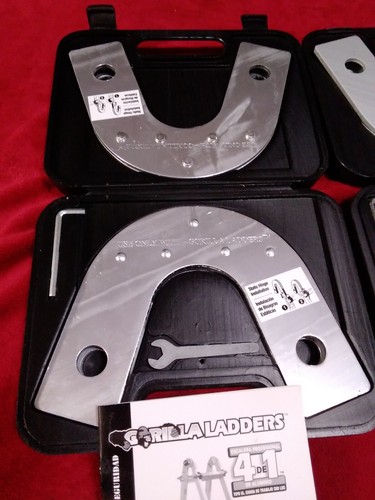 Lot of 2 GORILA LADDERS Professional 4 in 1 Aluminum Ladder Static Hinge kit - Picture 13 of 17