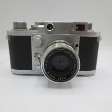 Minolta 35 Model II Type A Rangefinder Film Camera w/ Super Rokkor 2.8 Lens